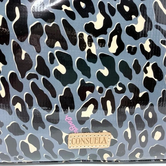 Consuela Downtown Crossbody Black and Cream - Picture 6 of 9